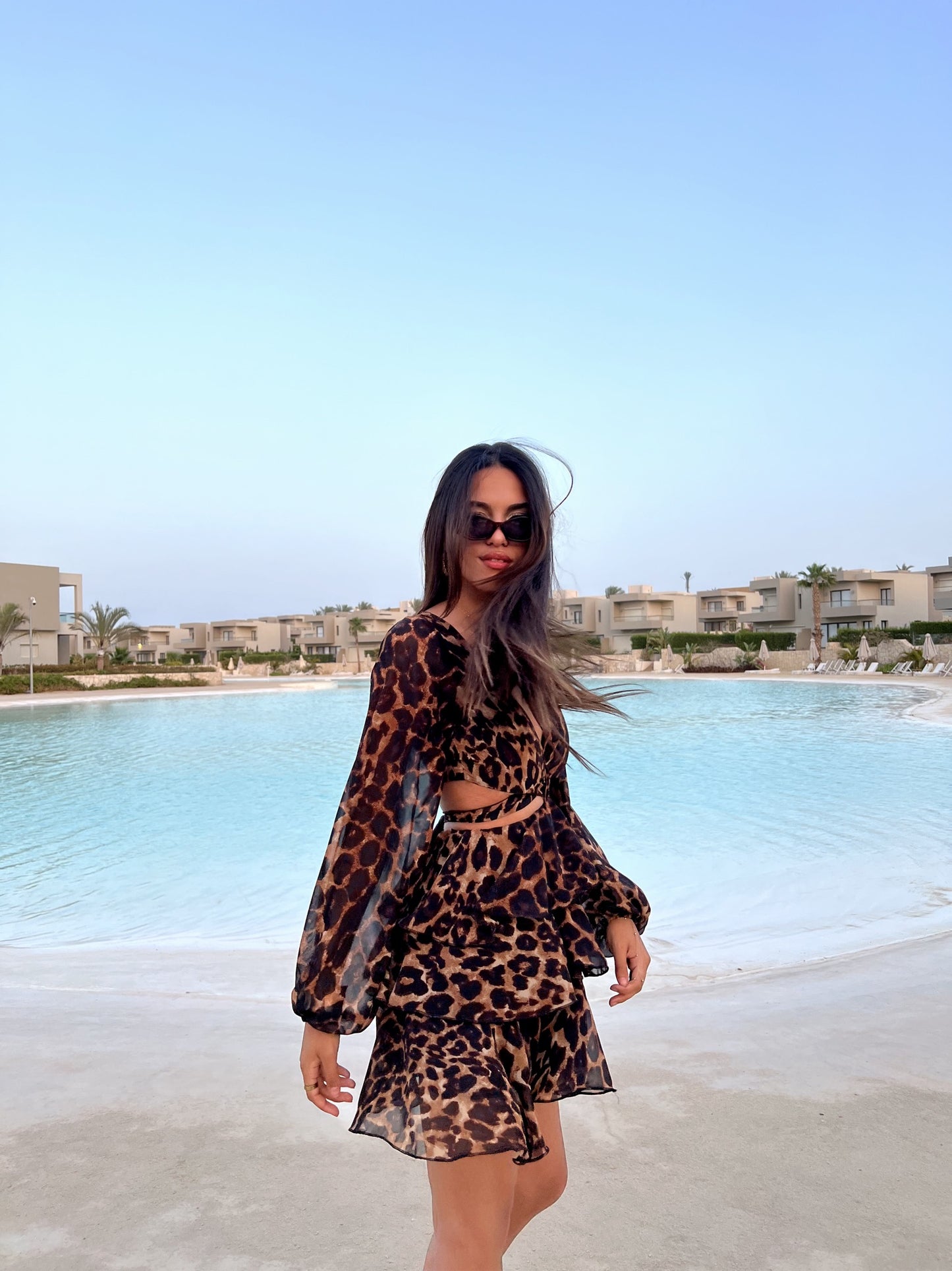 The Eva Dress In Leopard