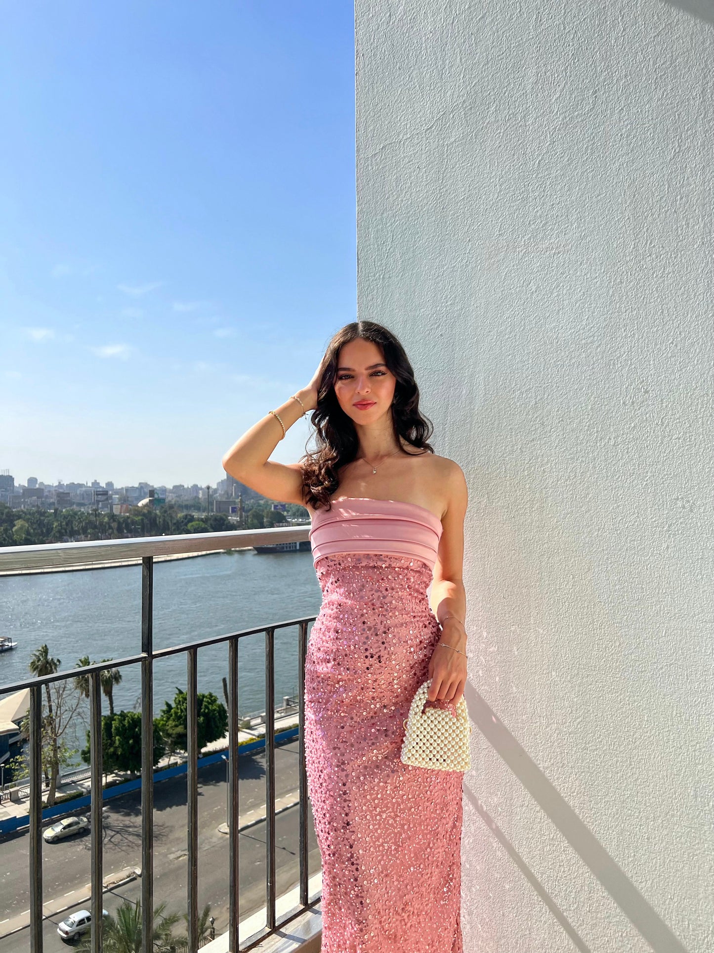 The Daisy Dress In Rose