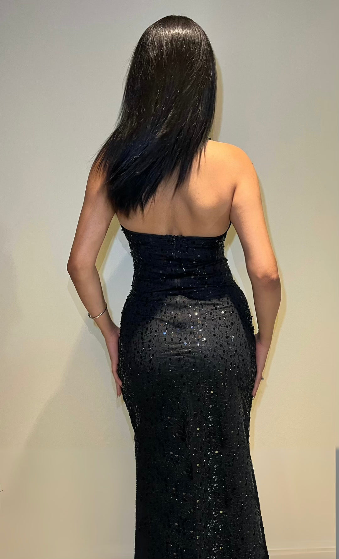 The Scarlet Dress In Black