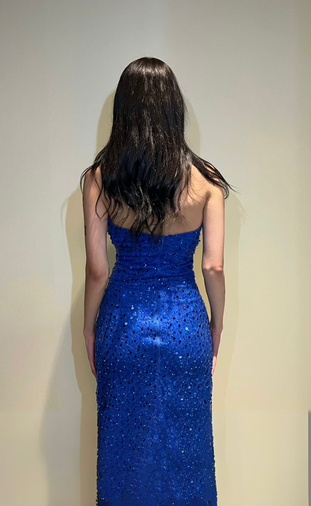 The Scarlet Dress In Royal Blue