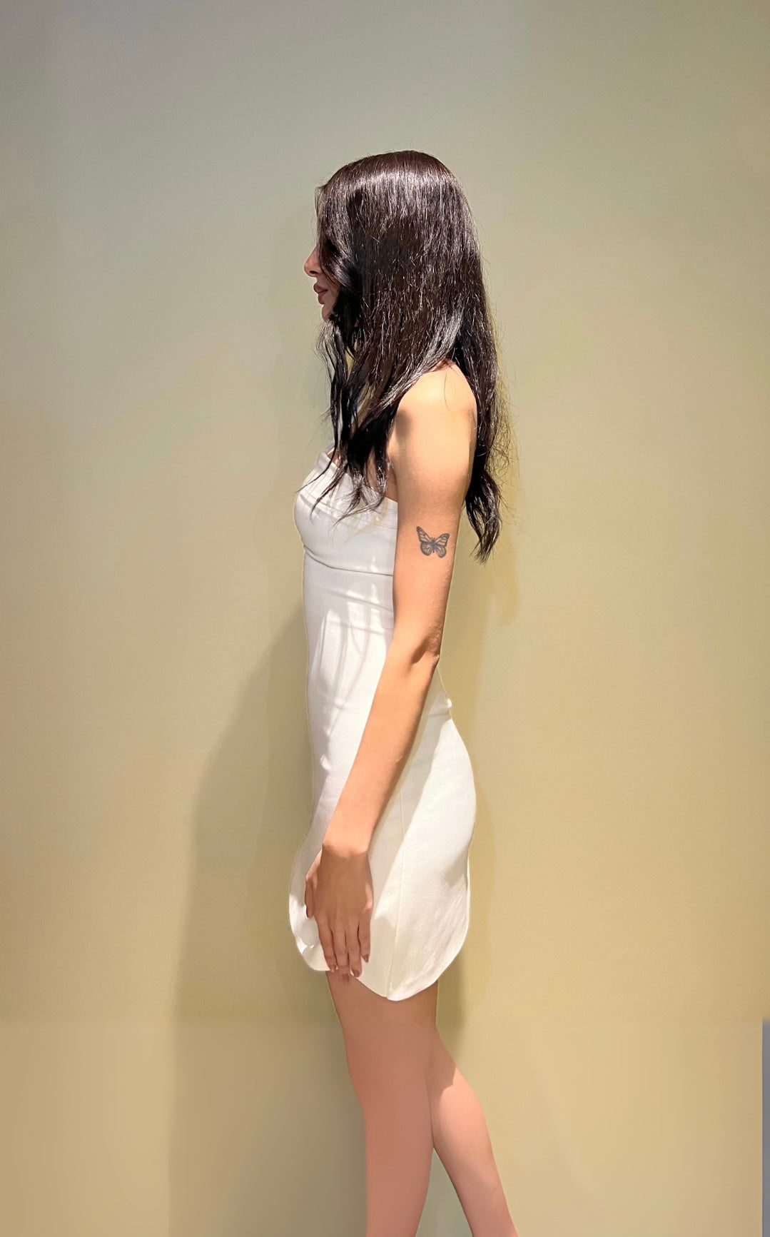 The Gia Dress In White