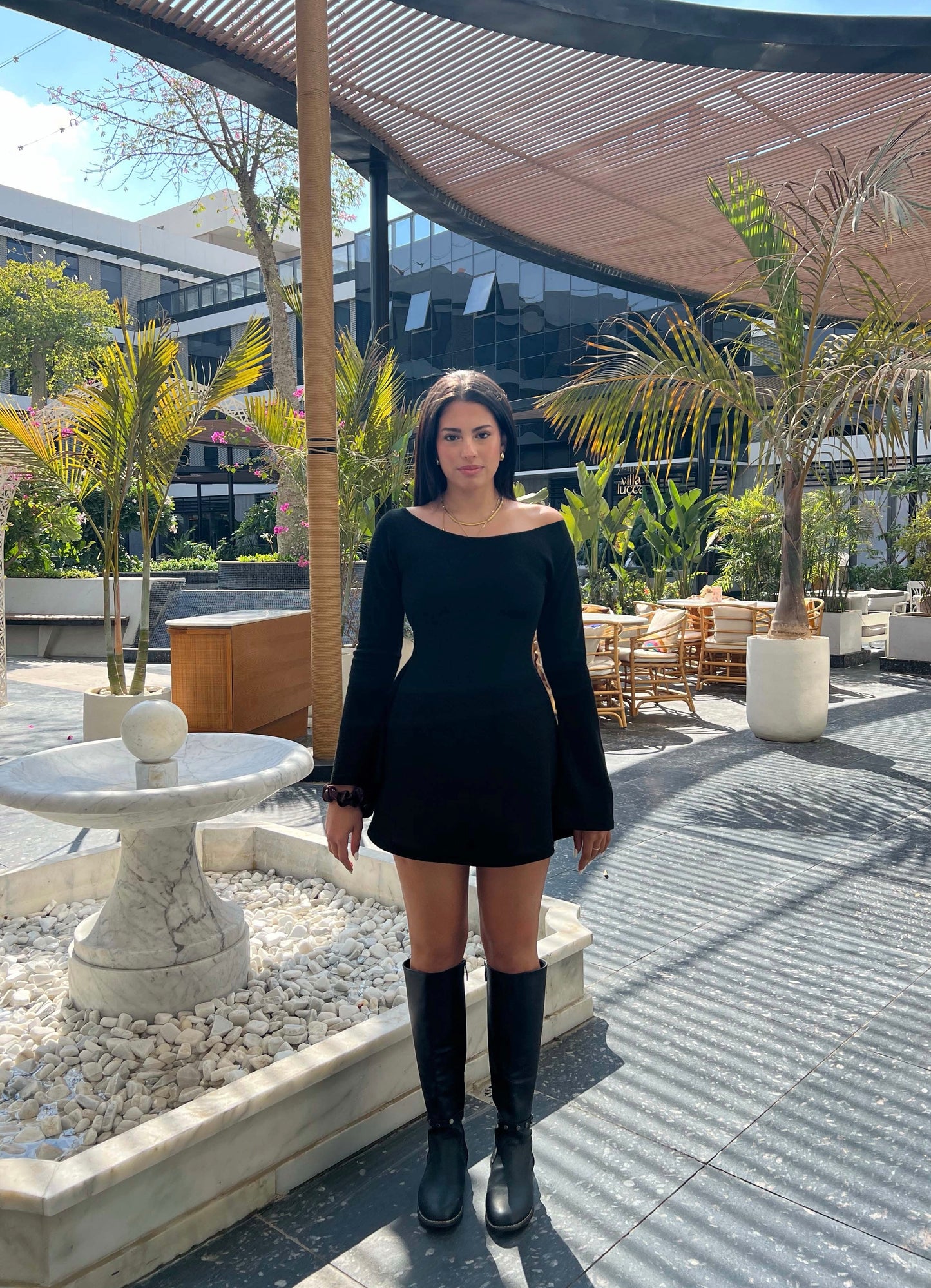 The Chloe Dress In Black