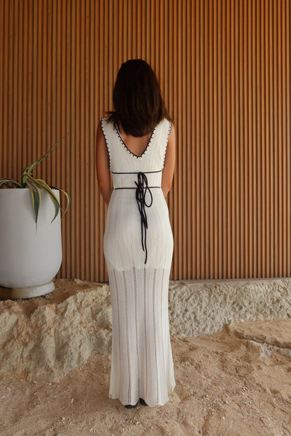 The Lucia Dress In White